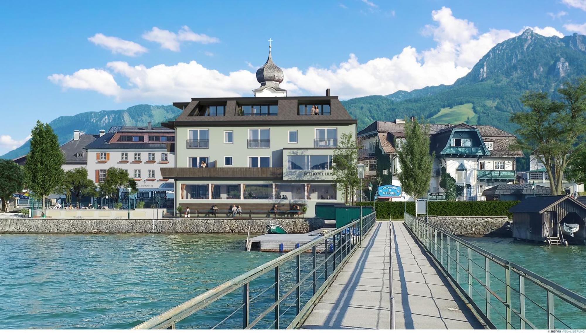 Seehotel Lilly Strobl Eksteriør bilde